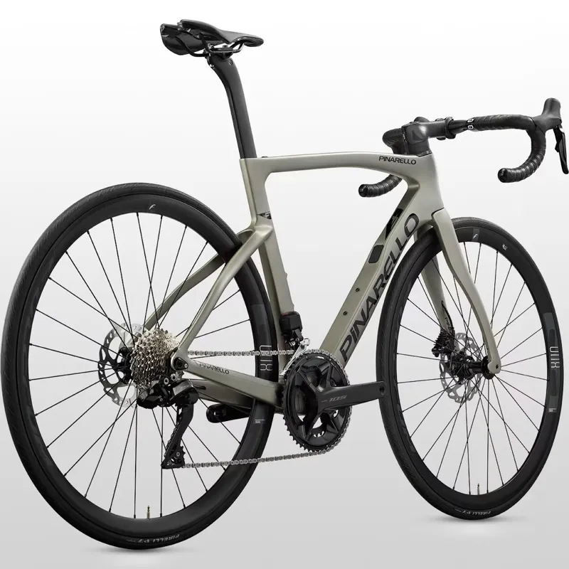 Pinarello F5 Carbon Road Bike with Shimano 105 Di2 : IMPULSE GREY-2